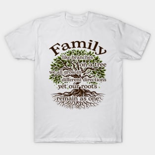 Family Tree Funny Family Reunion T-Shirt